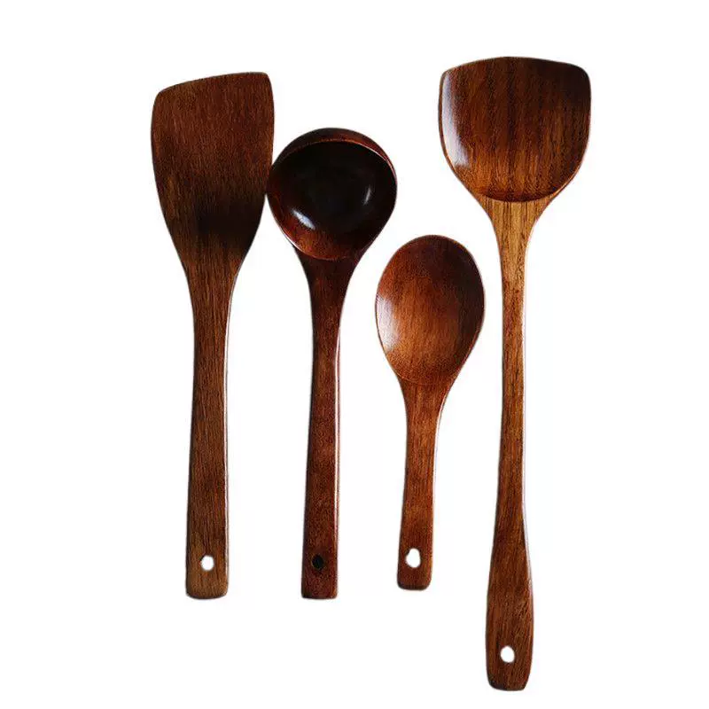Sour jujube wood shovel long-handled wooden spatula pot wooden spatula non-stick pan wooden spatula frying spatula frying spatula frying