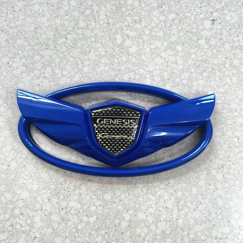 Suitable for Modern Genesis Coupe Modified Car Logos, Black Wing Logo, Front and Rear Car Logos for the Coupe Modification