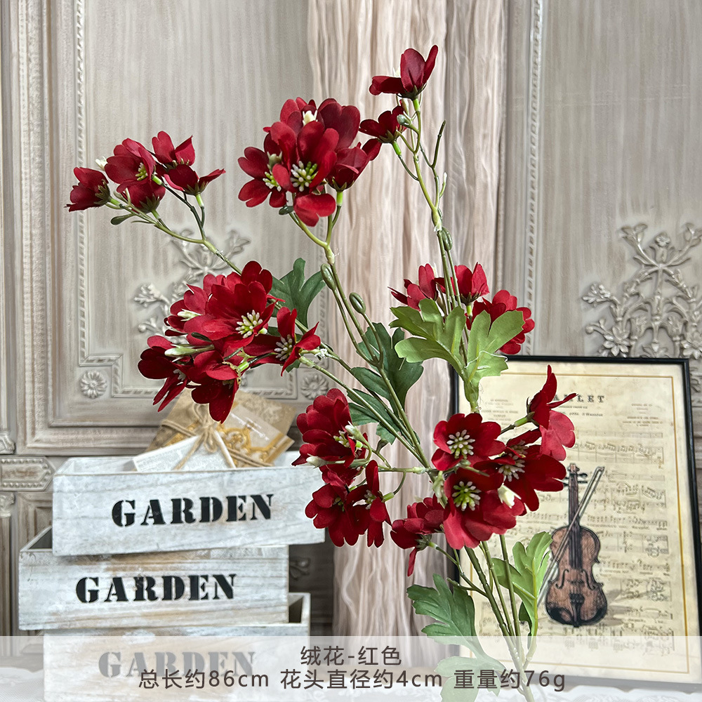 Wp-velvet flower-red