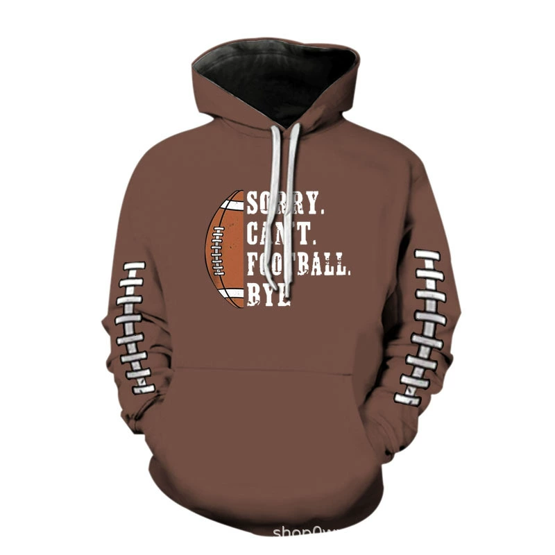 Мужской бейсбольный свитер с капюшоном с длинным рукавом причудливый узор 3D-печать 2023 осень трансграничные новые производители источников