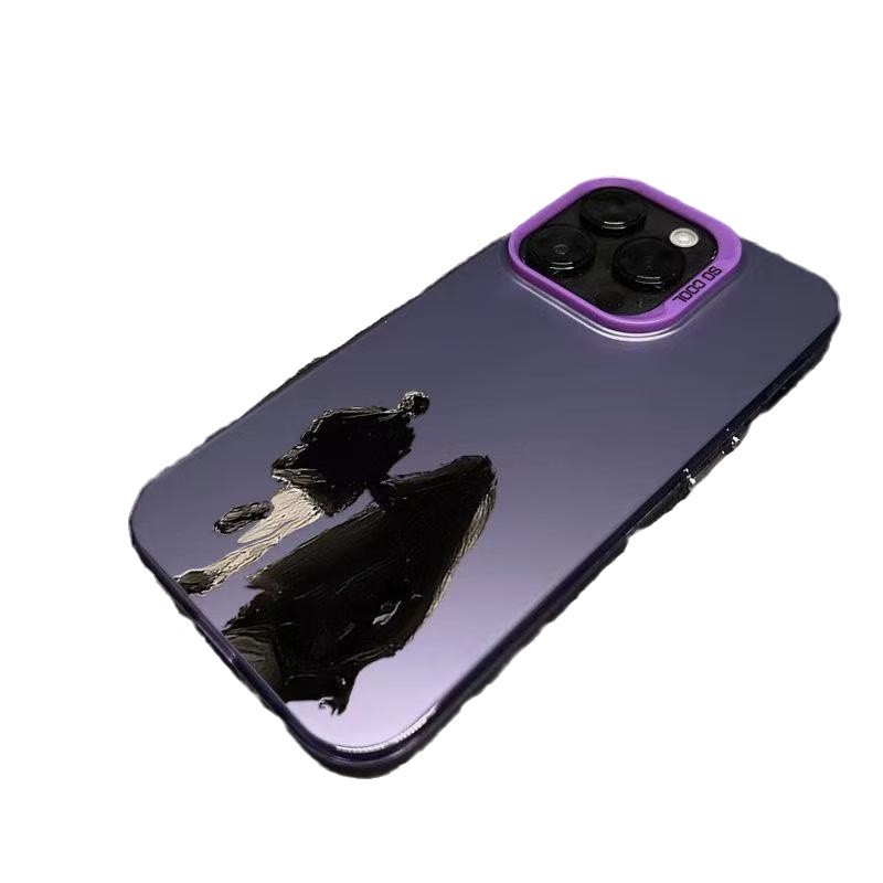 Pareja nueva aplicación iphone16 funda para teléfono móvil Apple 15promax/14 art 13pro12 Europa y América 11xr