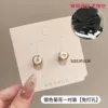 1# silver chrysanthemum pair 1cm