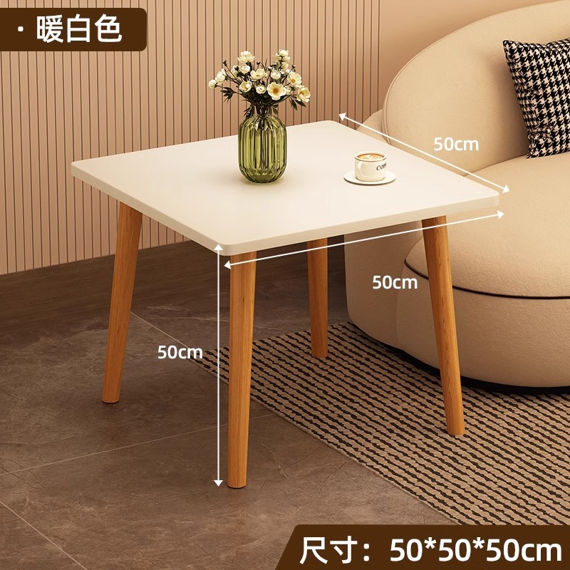 [단층 원목] 웜화이트 50*50*50 (고급보드)