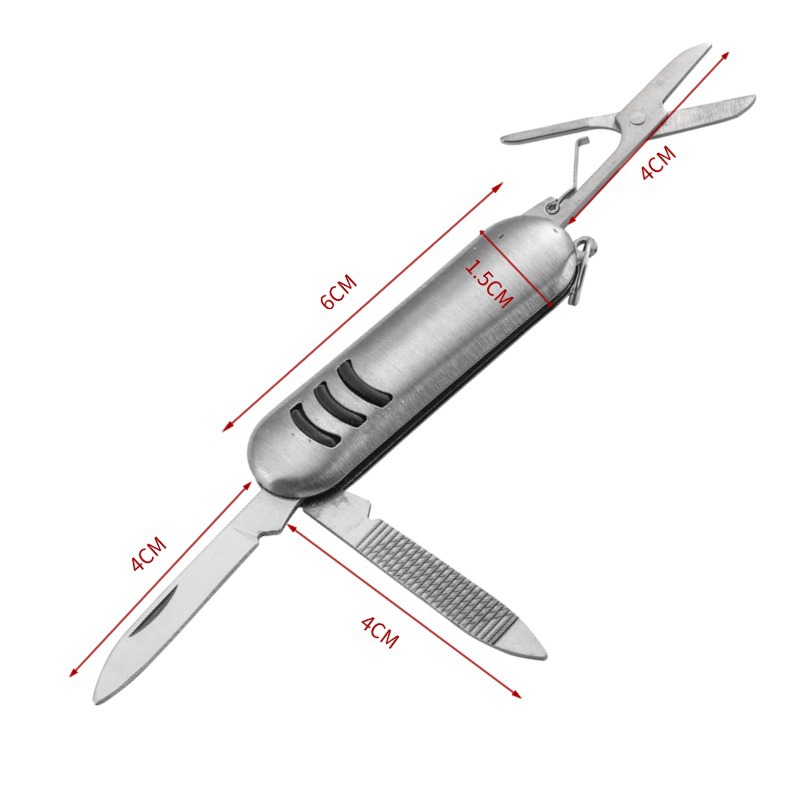 不锈钢礼品小刀多功能可折叠便携小刀礼品小刀