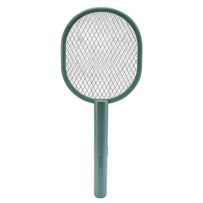 2021 new pattern Electric mosquito swatter Rechargeable household Mosquito racket Mute electric shock Mosquito swatter fly wholesale