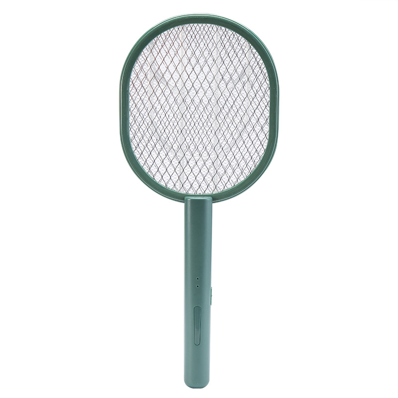 2021 new pattern Electric mosquito swatter Rechargeable household Mosquito racket Mute electric shock Mosquito swatter fly wholesale