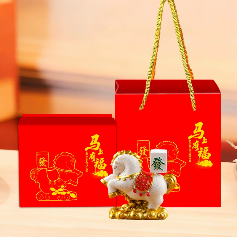 Cute mascot, table pony, Birthday gift, year mascot