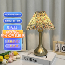 欧式复古台灯现代简约卧室床头灯喂奶客厅书房个性创意浪漫调光灯