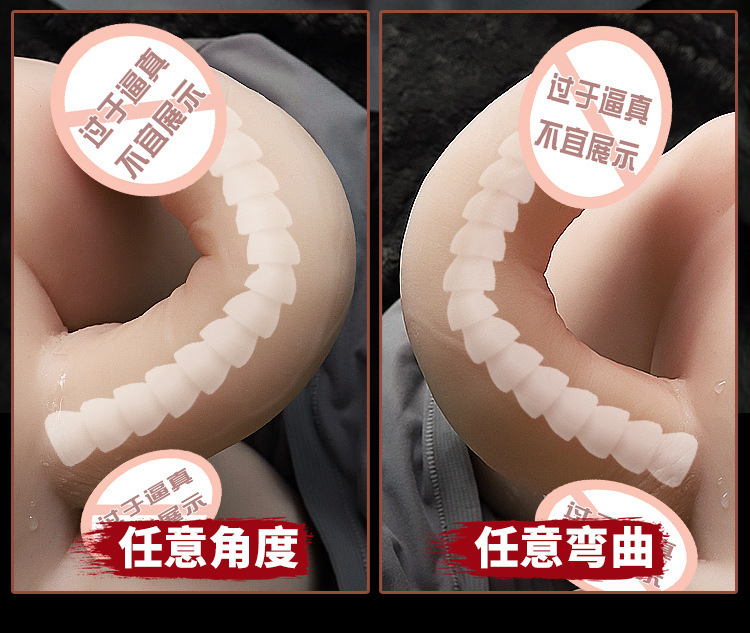 TPE Half-Body Adult Doll Mold in Brown for Women — detail image 10