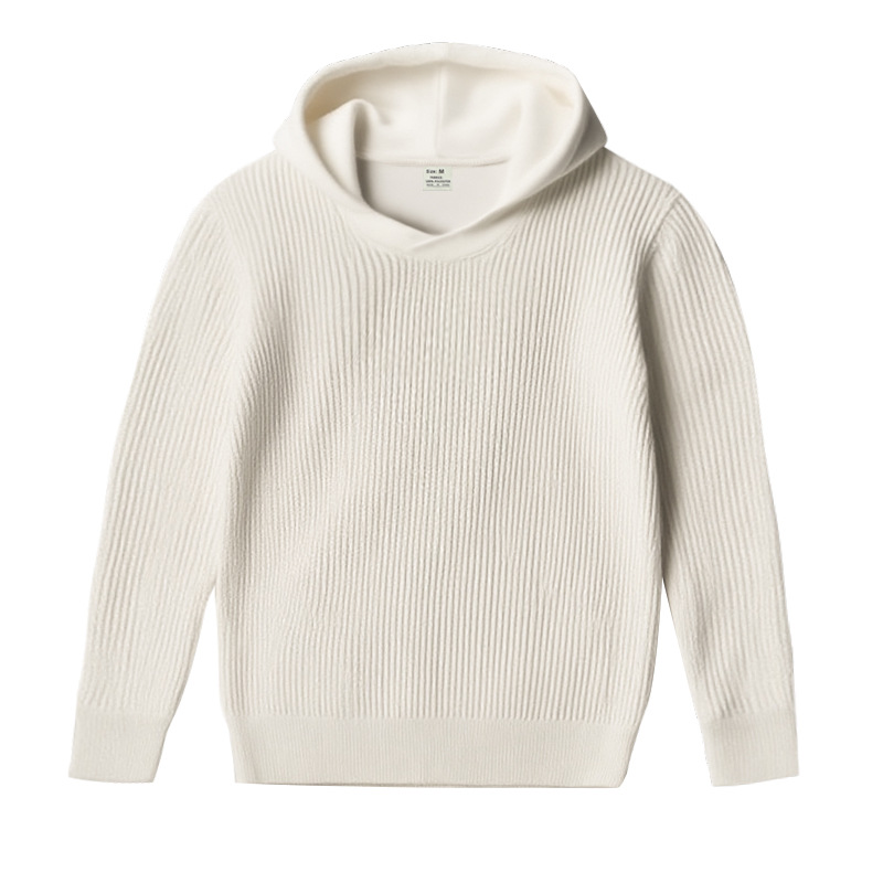 Herren Kapuzenpullover Strickjacke Für Herbst Und Winter_voghion.com