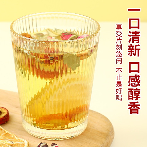 Combination scented tea kumquat lemon hawthorn lotus leaf tea net black tea fruit tea bubble water kumquat lemon lotus leaf tea
