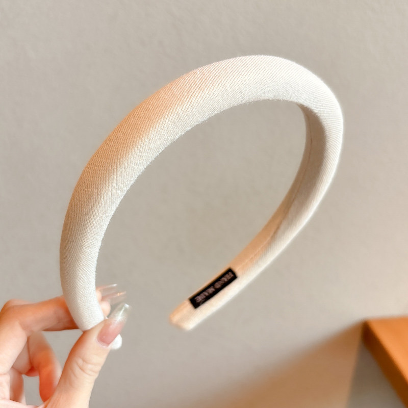 Diadema alta para mujer, nueva colección 2026, accesorio para el cabello estilo Chanel francés, elegante banda ancha para el cabello.