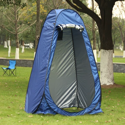 Outdoor Changing Tent, Shower Avtomobil dam çadırları - sapphire-blue-regular-single