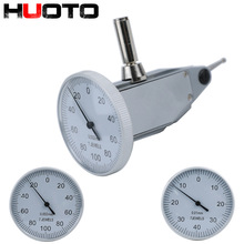 HUOTO工业级0-0.2/0.8端面式杠杆百分表千分表垂直式指示表量表