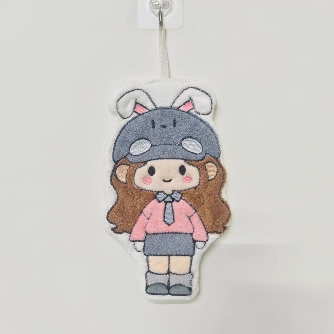 新しいアニメキッチンのタオル掛け式かわいい浴室の家庭用吸水タオルを厚くして、毛を落とさない雑巾代発