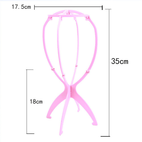 Collapsible wig stand wig rack wig tool accessories hair care dedicated factory direct sale