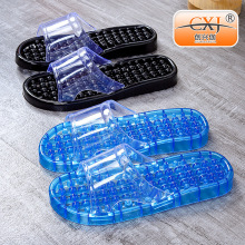 【创兴伽】居家室内水晶透明防滑不臭脚塑料情侣按摩洗澡家居凉拖