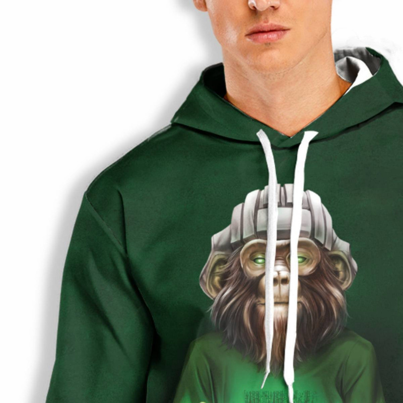 Pod2025Etsy Cross-Border New Spring & Fall 3D Digital Printing Programmer Men's Casual Loose Sweatshirt Pod2025Etsy Cross-Border New Spring & Fall 3D Digital Printing Programmer Men's Casual Loose Sweatshirt