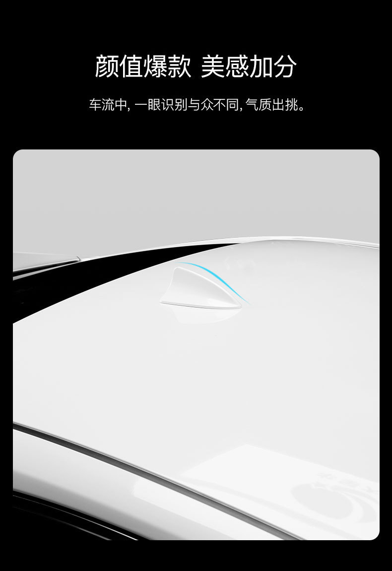 Wei Pai WEYVV7 Great Wall C30 Tengyi C50C20R Car Shark Fin Modified Antenna Roof Tail Decoration