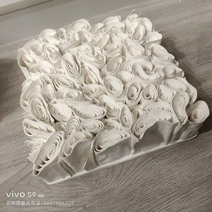 Yuanbao Brick Color Ceramic Stereo Handmade Brick 3D Background Wall Puzzle Mosaic Hotel Front Desk Commercial Space Tile