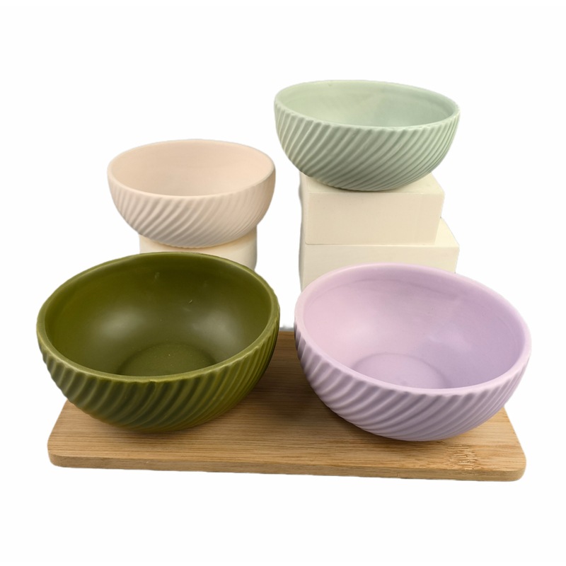 Exclusividad transfronteriza para rosquillas, cerámica, aromaterapia, vela, decoración del hogar de estilo nórdico, cerámica, vela, recipiente