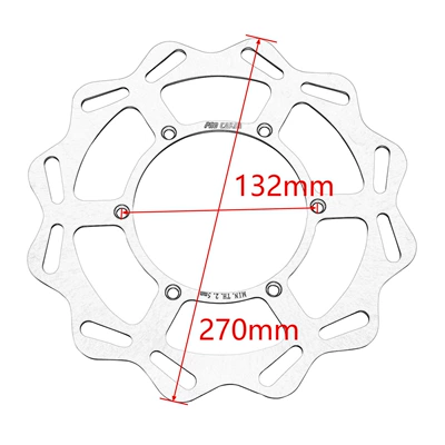 YZ YZF WR 250 450: Other brake systems