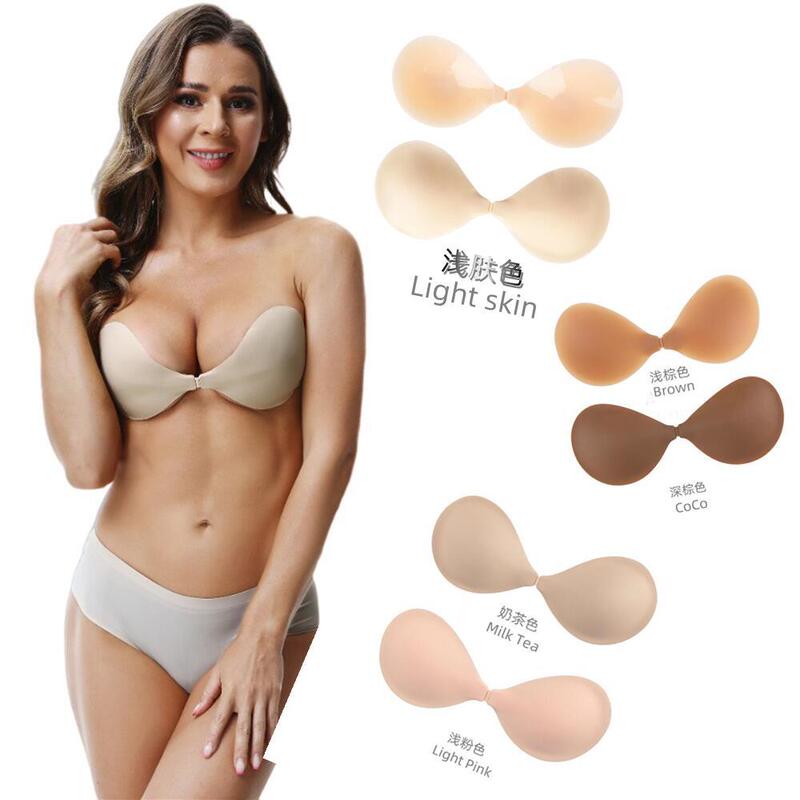 Solid silicone bra ultra-thin large bra self-adhesive breast patch Solid silicone invisible bra Solid silicone bra ultra-thin large bra self-adhesive breast patch Solid silicone invisible bra