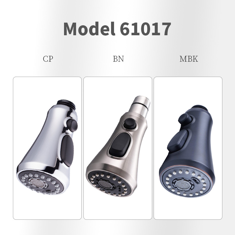 Kitchen pull-out faucet accessories, pull-out head series, sink, sink, multi-functional anti-splash water extension nozzle undefined