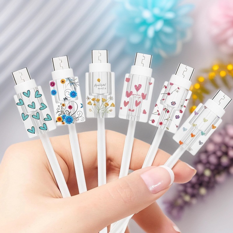 数据线保护套适用于苹果华为小米通用可爱充电线接口咬线器现货