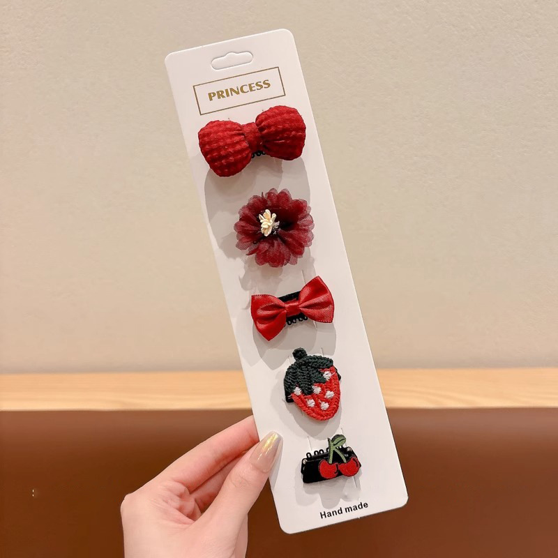 Clip de pelo para bebés no lesiones, clip de pelo para bebés, lindos clips de pelo para niñas, todo incluido para niños, toque de cabeza para bebés