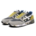Gray, blue and yellow (half a size too small, one size larger for wider feet)
