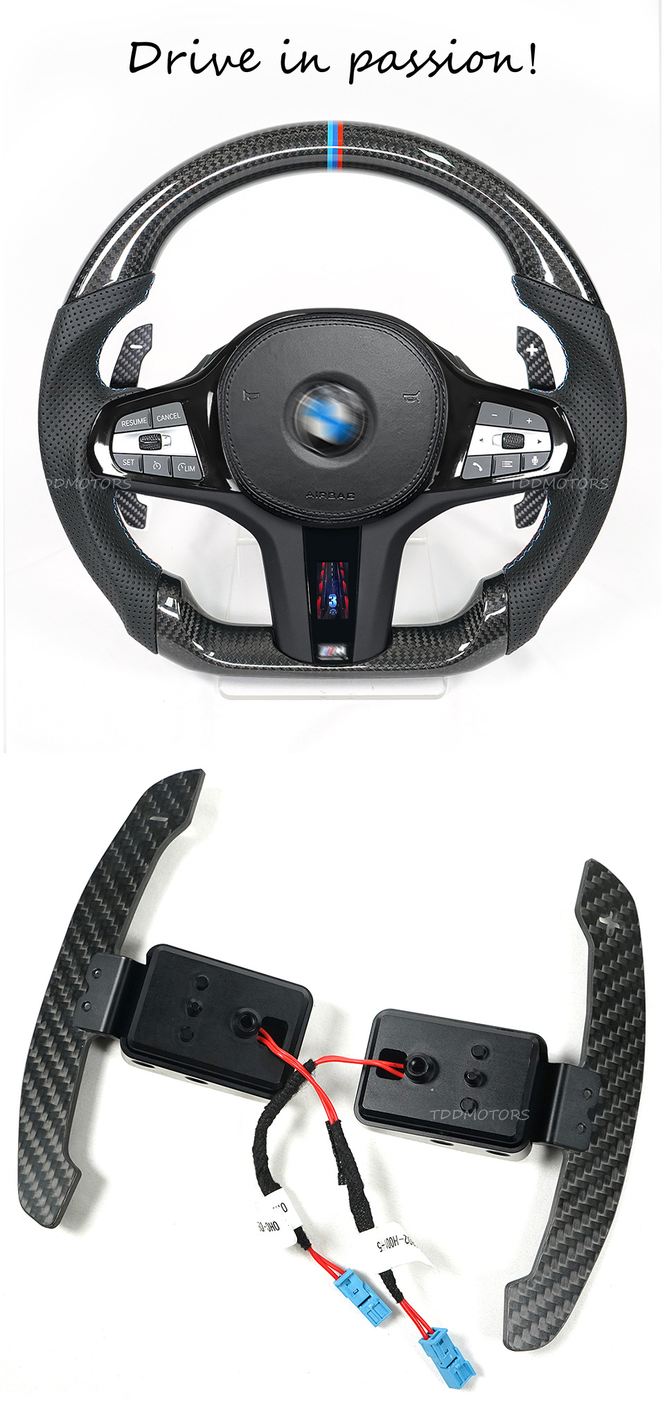 Real Carbon Fiber Magnetic Paddle Shifters for Supra A90 A91 2019-2024