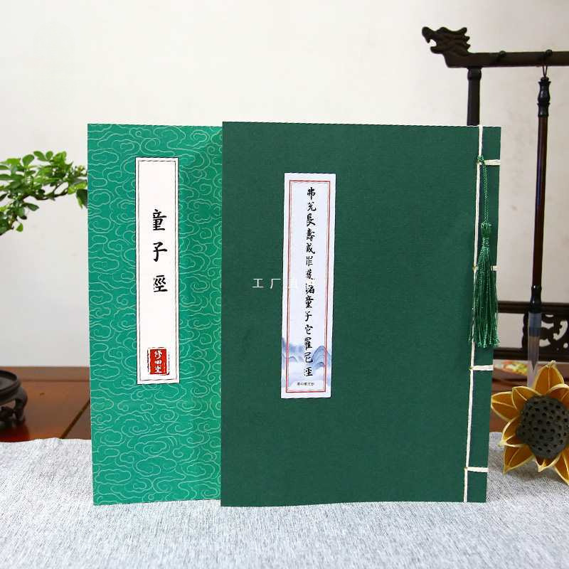 (童子母罪 渡子小产打胎)堕婴护诸童子手抄写本成人字帖硬笔楷书