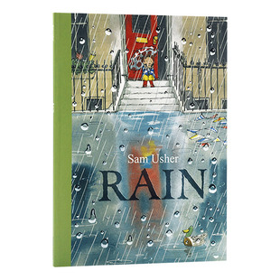 Huayan original Rain Rain Rain climate picture book children's English picture story book English version imported book