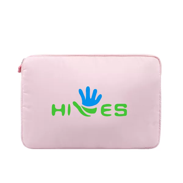 Factory Customized Polyester Quilted Shockproof Soft Computer Bag for Business Trips and Storage