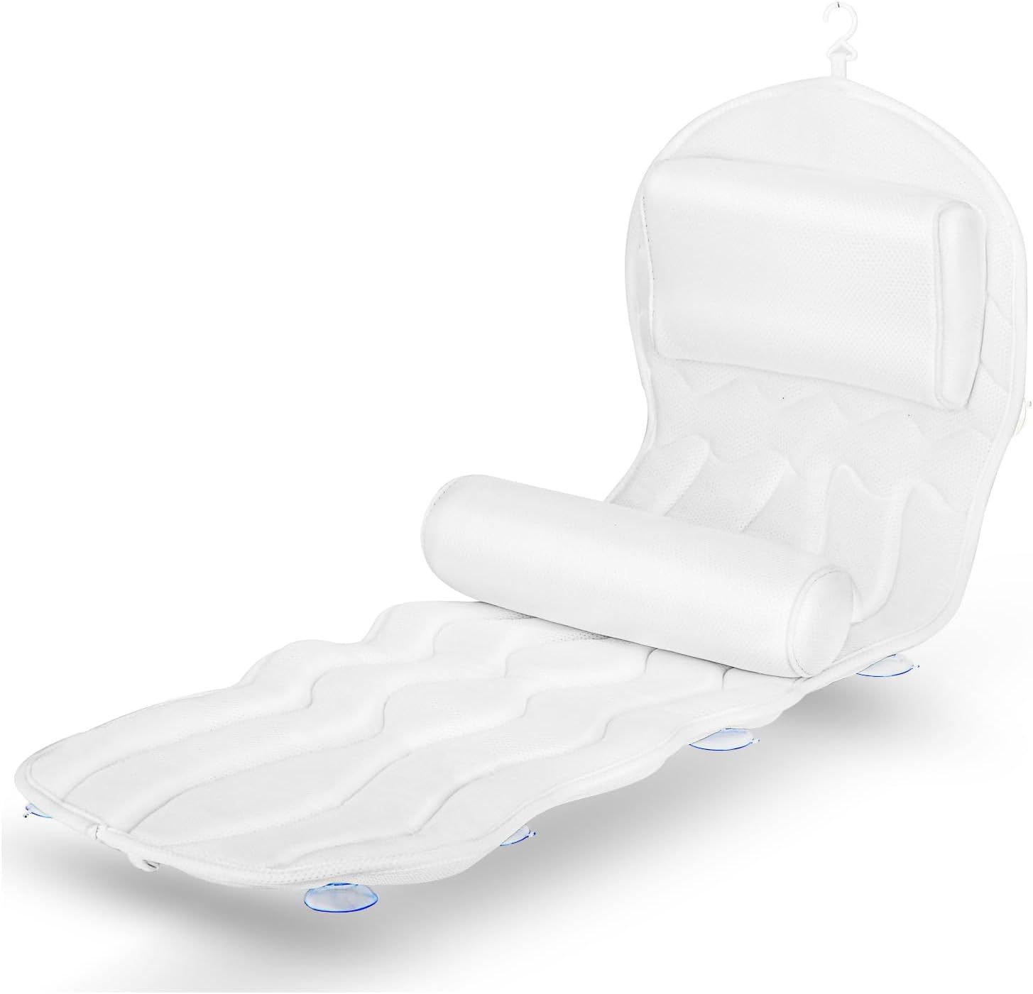 Cuscino da bagno ergonomico e tappetino con ventose_voghion.com