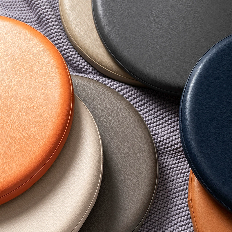 Подушка-футон, пена с эффектом памяти, круглая подушка, кожаный барный пол, нескользящая подушка для обеденного стула, подушка для сиденья, подушка для шезлонга