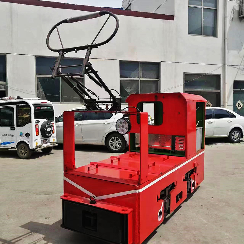矿用2.5吨蓄电池电机车 好运输蓄电池电机车 窄轮距可分体电机车