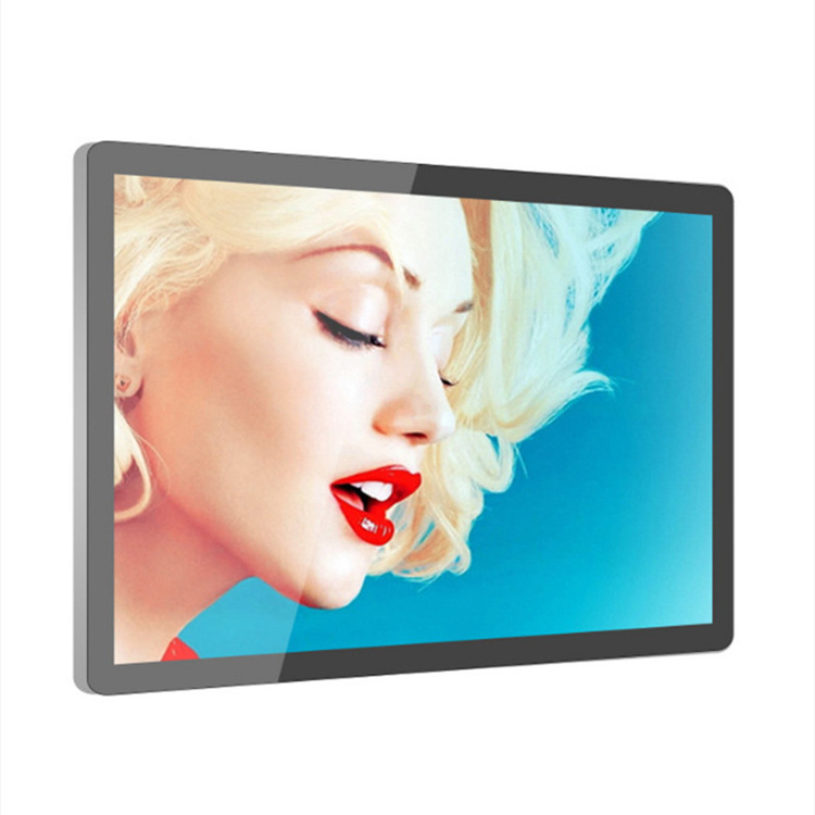 55寸65寸壁挂广告机苹果款安卓广告机壁挂网络楼宇广告机厂家现货