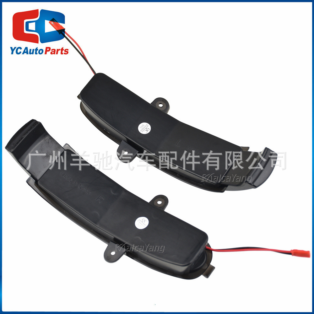 Adecuado para Mercedes-benz W203 S203 CL203 luz de giro LED luz amarilla agua corriente espejo retrovisor Luz de agua corriente
