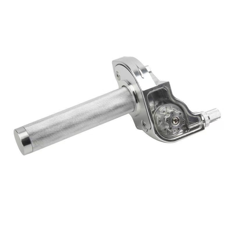 New off-road motorcycle throttle handle with visible throttle, CNC Gatling third-generation twist throttle, cross-border supply