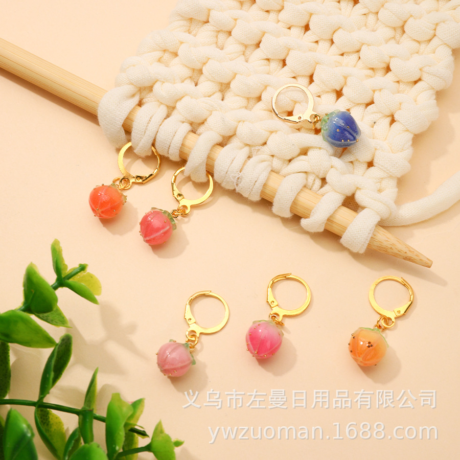 Woven cartoon keychain handmade
