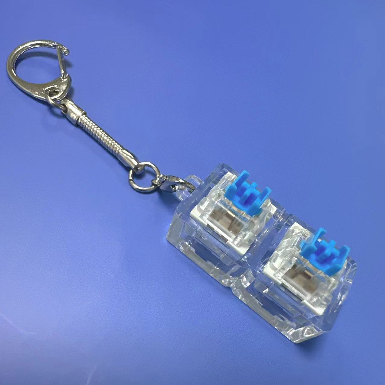 Pc two-button transparent base + snake bone