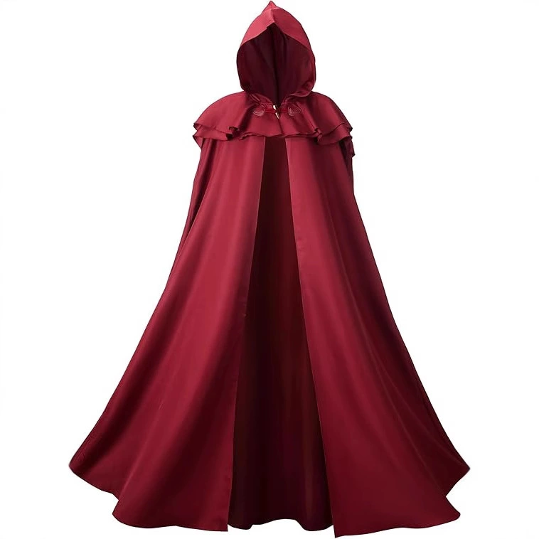 S-Средневековый плащ, мужской и женский плащ, средневековый плащ для взрослых, плащ викингов с капюшоном