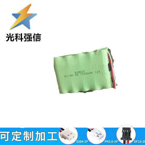 飞机头NI-MH AA1500mAh电池组12V适用史密斯单通道微量输液泵三线