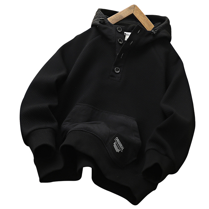 Sudadera deportiva con capucha para niños de mediana edad, top de manga larga, ropa de primavera y otoño, ropa informal para niños nuevos_voghion.com