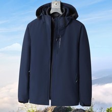 三合一冲锋衣2025秋季新款情侣户外运动团体服休闲夹克男定制logo