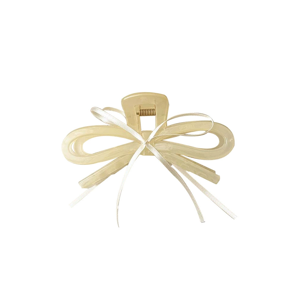 Аcrylic crab pin с бантом, милые заколки, аксессуар для волос