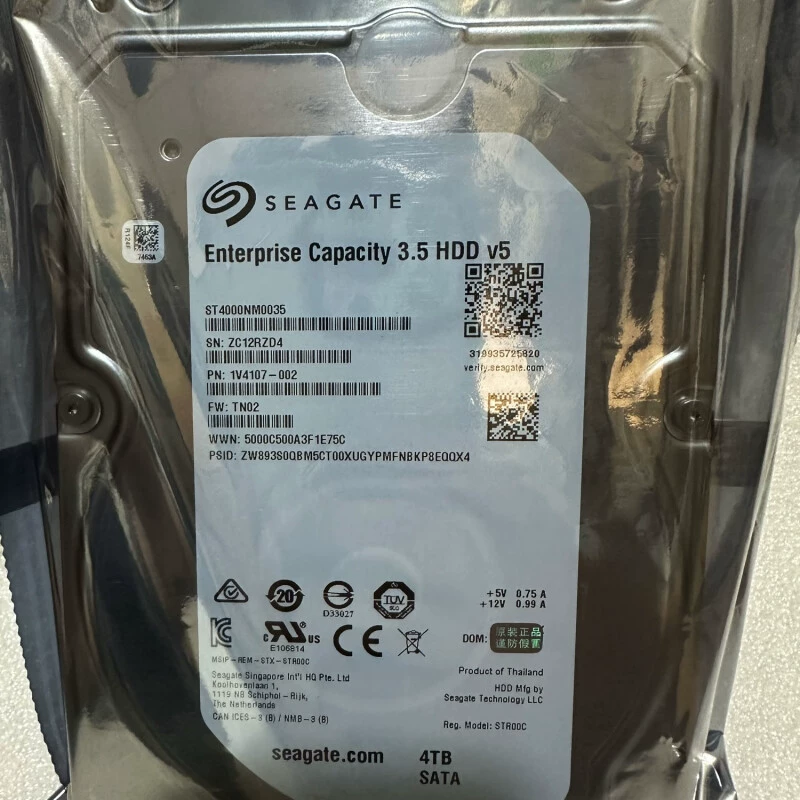 Жесткий диск 4T Galaxy 4TB EXOS 7E8, предприятие-класс ST4000NM0035