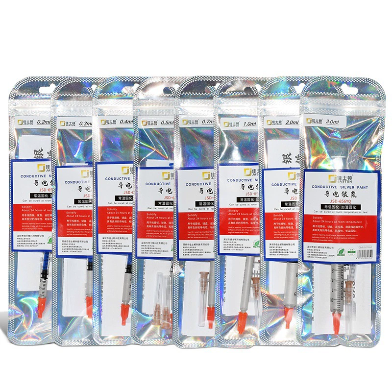 Печатная плата Jiaxon Проводящая Серебряная ручка для краски Материнская плата Пульт дистанционного управления Кабель клавиатуры ноутбука Ремонт Проводящая серебряная паста